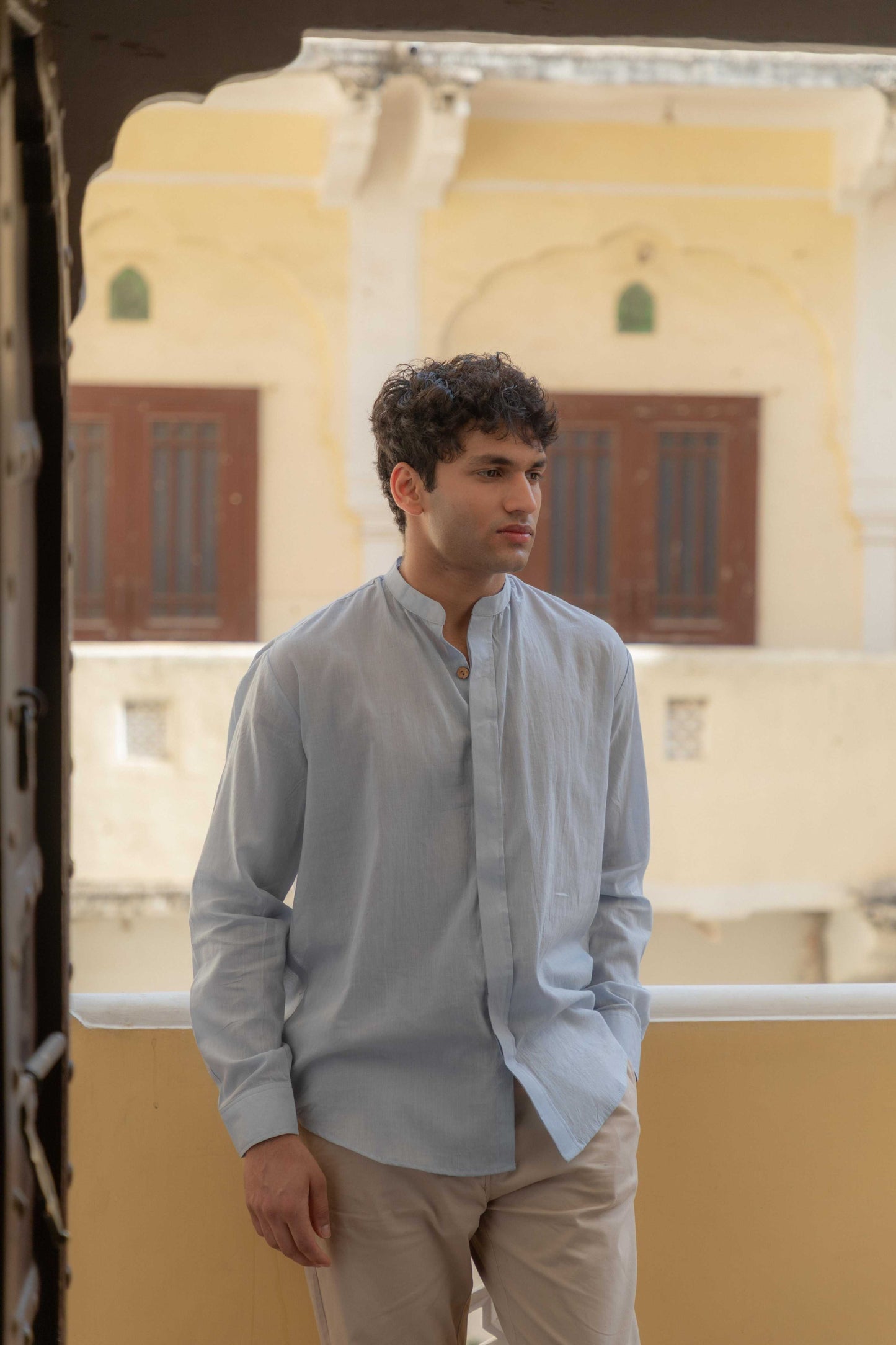 Men's Shirt - Blue