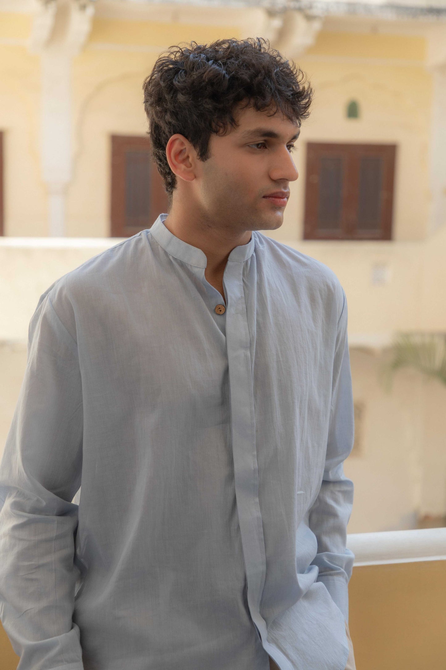 Men's Shirt - Blue