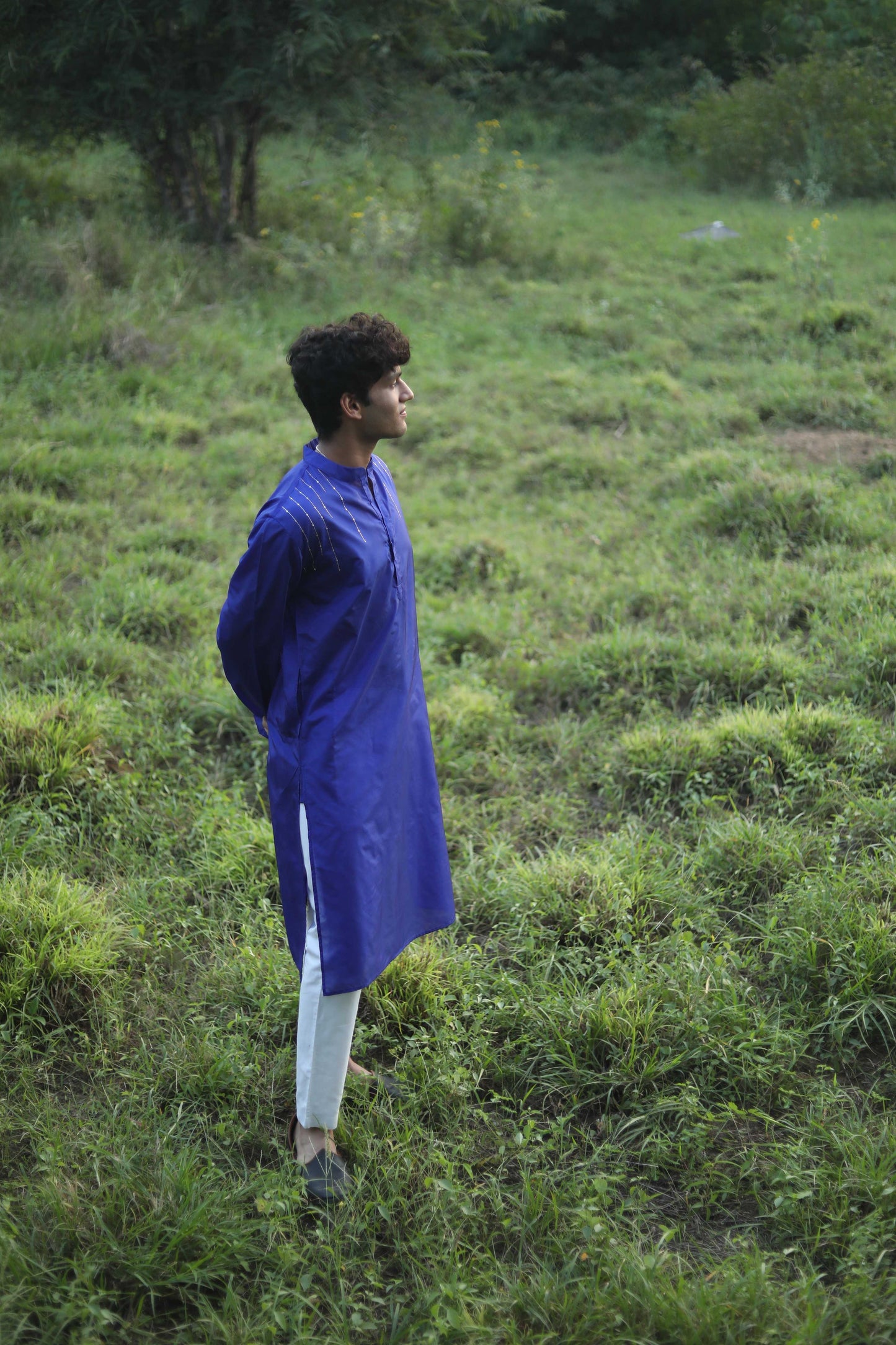 Men's Kurta - Blue